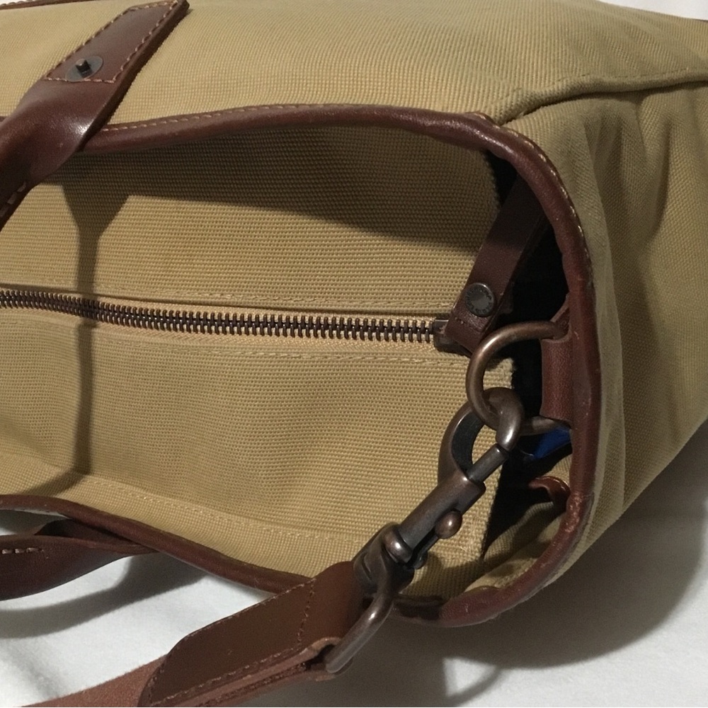 Authentic Longchamp Canvas Leather Convertible To… - image 7